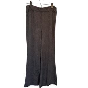 Stitch & Pine Dark Gray Wide Leg  Stretch Pull On Lounge Pants Girls Sz XXL 18